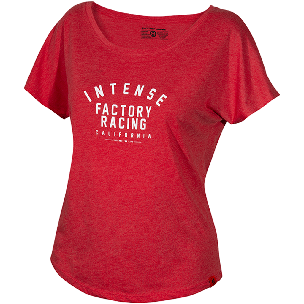 Women's INTENSE Factory Racing Vintage Red Tee