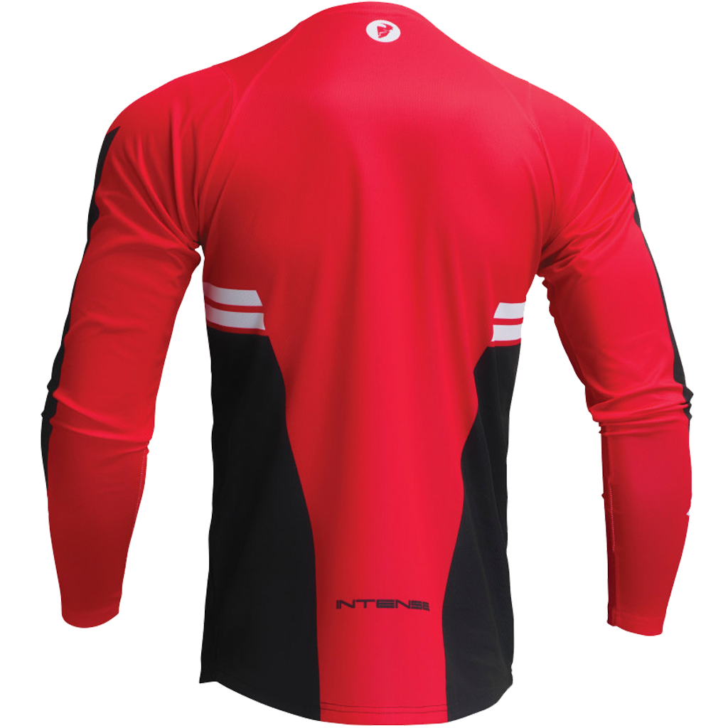 INTENSE x THOR Long Sleeve Red/Black Mountain Bike Jersey